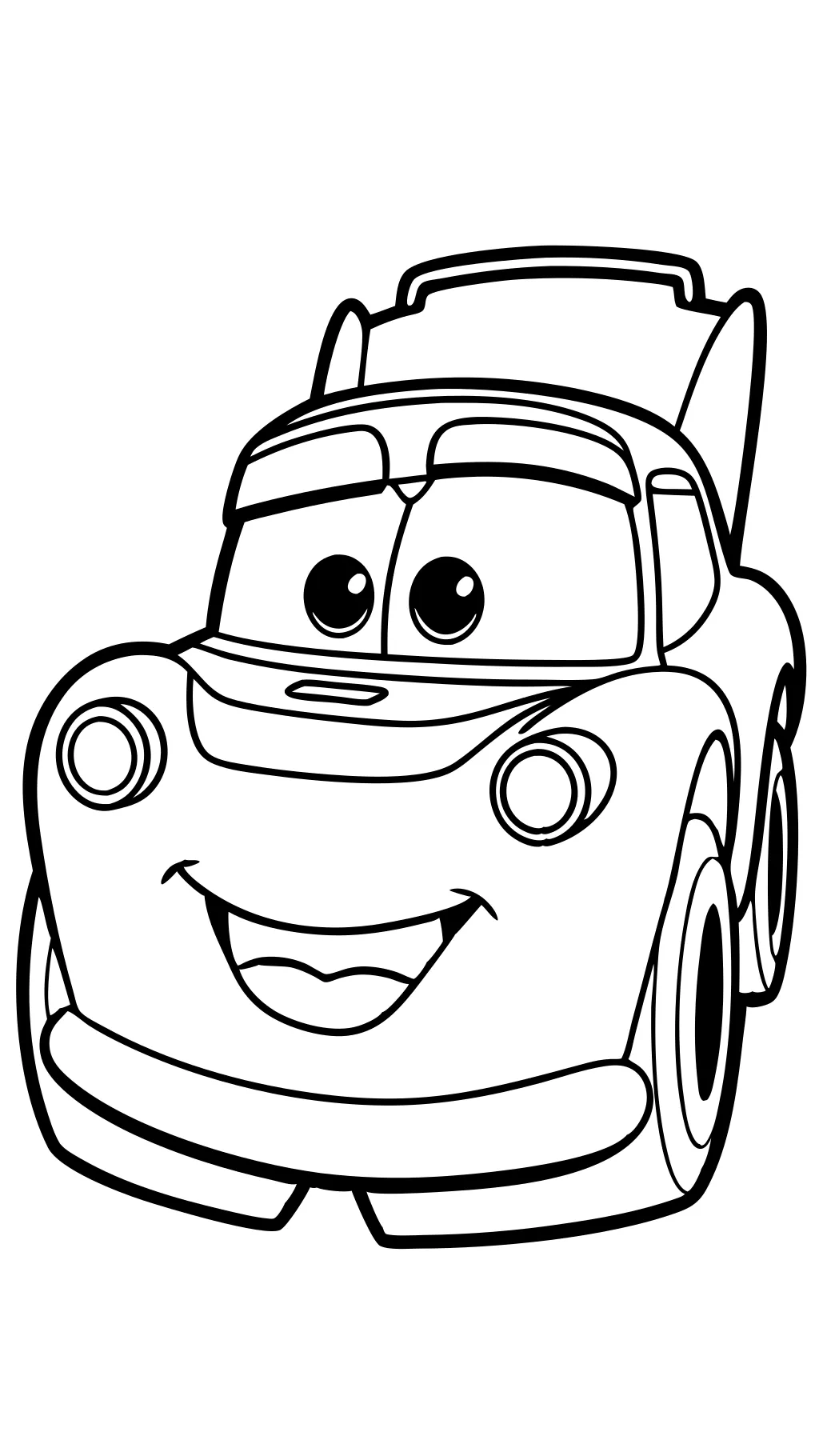 disney cars color pages